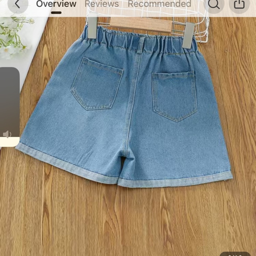 Awesome blue Jean shorts